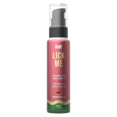   *Intt Lick Me kissable gel warm effect watermelon (50ml) - görögdinnye melegítő hatású síkosító gél 