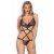 Obsessive - Megies Teddy - Fekete - S/M