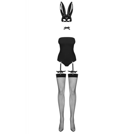Obsessive -  Bunny costume  Nyuszis Jelmez - Fekete L-XL
