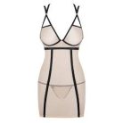 Obsessive Nudelia Chemise Nude  2 részes hálóing L/XL méretben