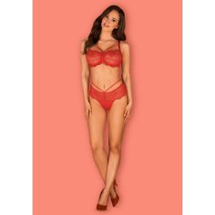 Obsessive Loventy set piros S-M