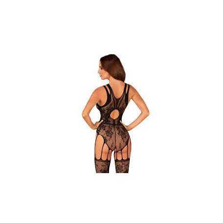 Obsessive F239 Bodystocking fekete neccruha