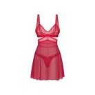 Obsessive Cupide Desir L/XL méret piros színben