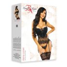 Beauty Night fashion Alena corset L/XL méret, fekete szín
