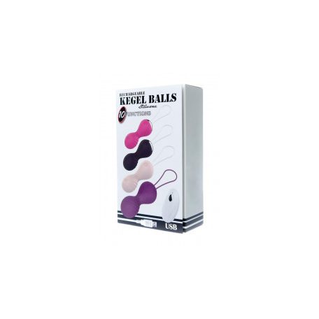Rechargeable Kegel Balls silicone  vibrációs gésagolyó 