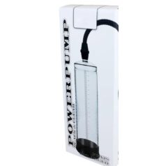Boss series powerpump péniszpumpa áttetsző