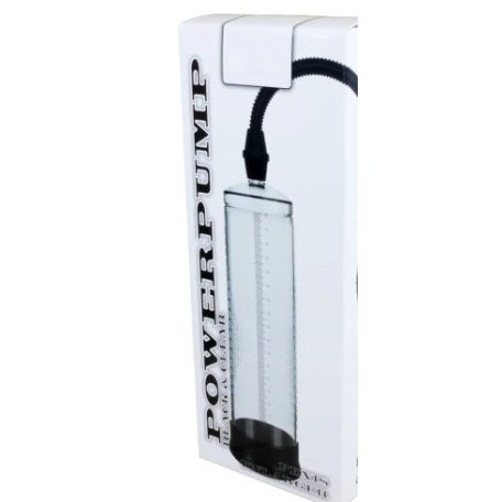 Boss series powerpump péniszpumpa áttetsző