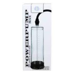 Power Pump Max Black &Clear Péniszpumpa