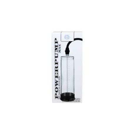 Power Pump Max Black &Clear Péniszpumpa