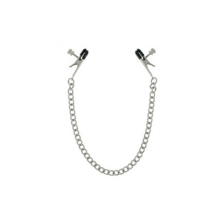 Fetish Boss Series Excluisive Nipple Clamps Mellbimbó csipesz lánccal