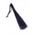 Boss Series fekete színű szilikonos korbács 25,4 cm 