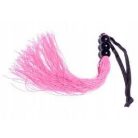 Fetish boss series 27 cm-es szilikon korbács  pink színben