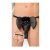 Softline Thong 4416 elefántos tanga - S-L méret Fekete