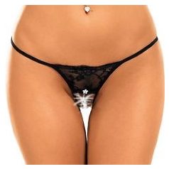 SoftLine G-String 2322 Fekete S-L