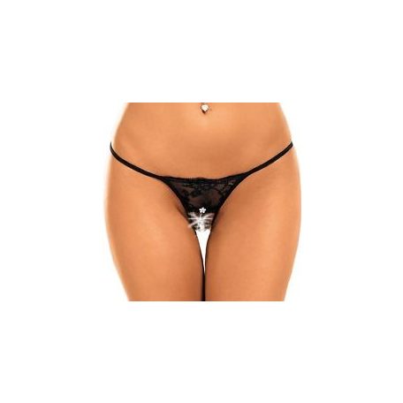 SoftLine G-String 2322 Fekete S-L