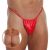 Softline Thong 4470  Férfi tanga piros színben S-L-es méret