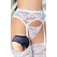 Softline - 3305 Harisnyatartó + Tanga - Fehér XL-es