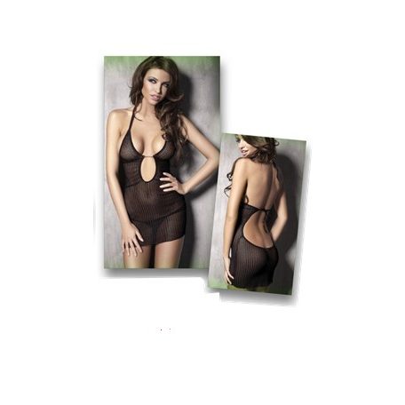 Anais - Wild Nymph - Hálóing + tanga - Fekete