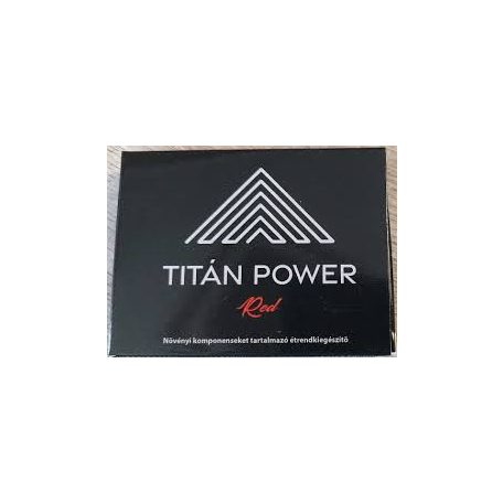 Titán Power - Potencianővelő Kapszula - 3db/doboz