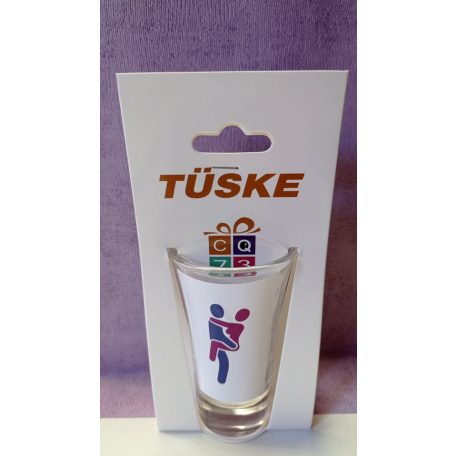 Tüske Pózos feles pohár 