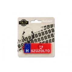  Kulcstartó rendszámtábla Szűzoltó 7,5cm