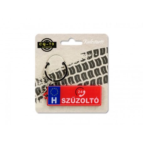  Kulcstartó rendszámtábla Szűzoltó 7,5cm