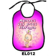 Vicces előke Apuci ici pici lánya partedli
