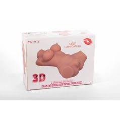 Double Hole 3D Masturbator II