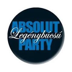 *Absolut Legénybúcsú Party Kitűző - 5,5 cm