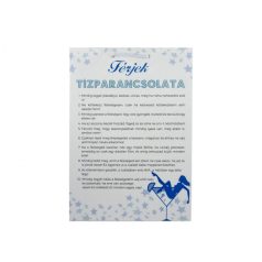 Tábla Férjek tízparancsolata 21x30cm