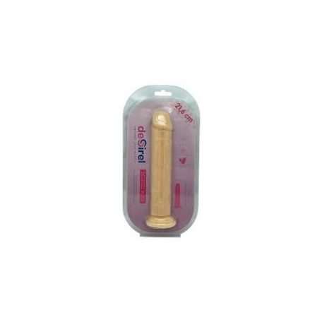 Desirel 21,6 cm-es letapasztható dildó  Desirel Desired Bliss - tapadótalpas dildó (natúr)