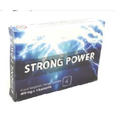   *Strong Power -Növényi komponenseket tartalmazó étrendkiegészítő (4 db)