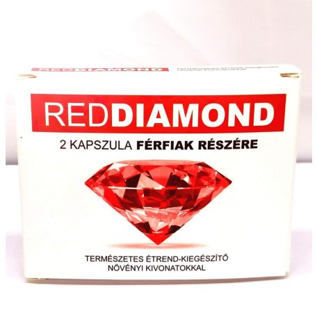 Red Diamond - természetes étrend-kiegészítő férfiaknak (2db)