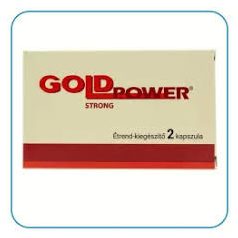 *Gold Power Strong  Étrend-kiegészítő kapszula 2 db 