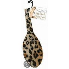   Fetish Fantasy Series Cheetah Flapper párduc mintás paskoló
