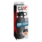 Pdx Plus Fuck Flask Secret Delight - műpunci kulacsban (fekete-natúr)
