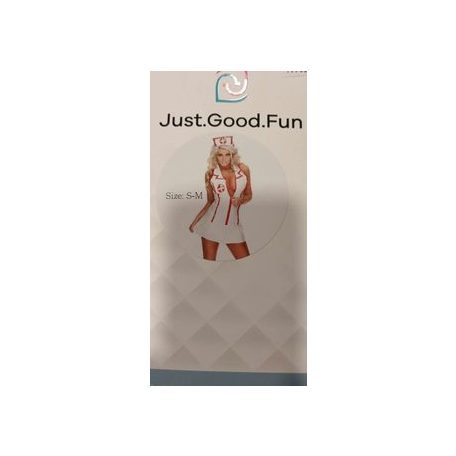 Just.good.fun nővérke jelmez S/M