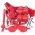 Guilty toys BDSM szett 10 db-os / piros