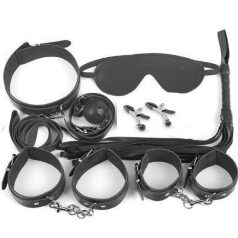 Guilty Toys 7 részes BDSM szett fekete /Prémium line