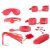 Guilty toys BDSM szett 10 db-os / piros /Sublime Surrender