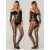 NO.WW7162 fekete neccbody S-L