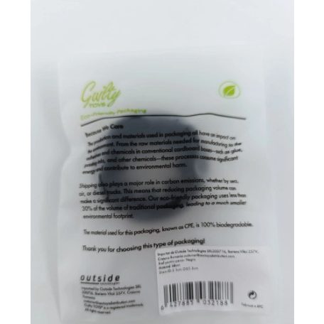 Guilty toys fekete szilikon péniszgyűrű No 4