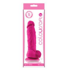  NS Novelties Coloursoft pink letapasztható dildó