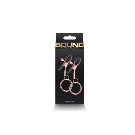 Nsnovelties Bound - C2- Rose Gold Mellcsipesz