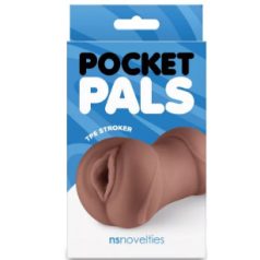 Pocket Pals Vagina Stroker maszturbátor - barna