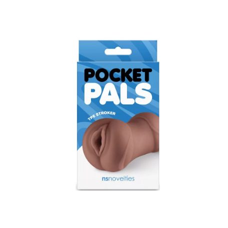 Pocket Pals Vagina Stroker maszturbátor - barna