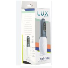   Lux Active First Class - forgó fejes maszturbátor (fehér-szürke)