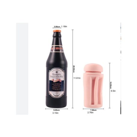 Realistic Liquor bottle /Boros üveg forma maszturbátor/