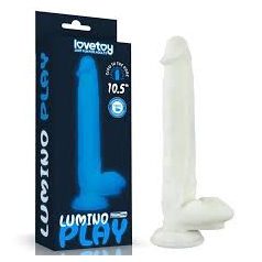 Lovetoy Lumino Play 10,5" silicone dildo
