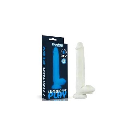 Lovetoy Lumino Play 10,5" silicone dildo